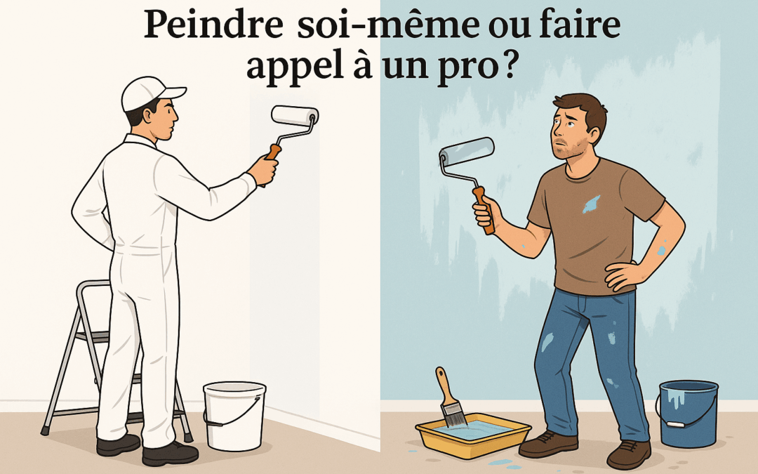 Pourquoi faire appel à une entreprise de peinture plutôt que peindre soi-même ?
